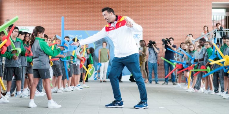 El olimpismo español arropa el Día Mundial de los Lácteos en la Escuela