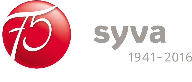 Logo 75 aniversario Syva