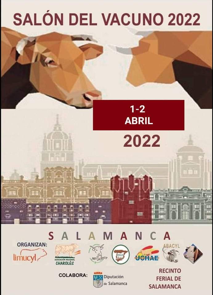 Cartel del Salón del Vacuno 2022 en Salamanca