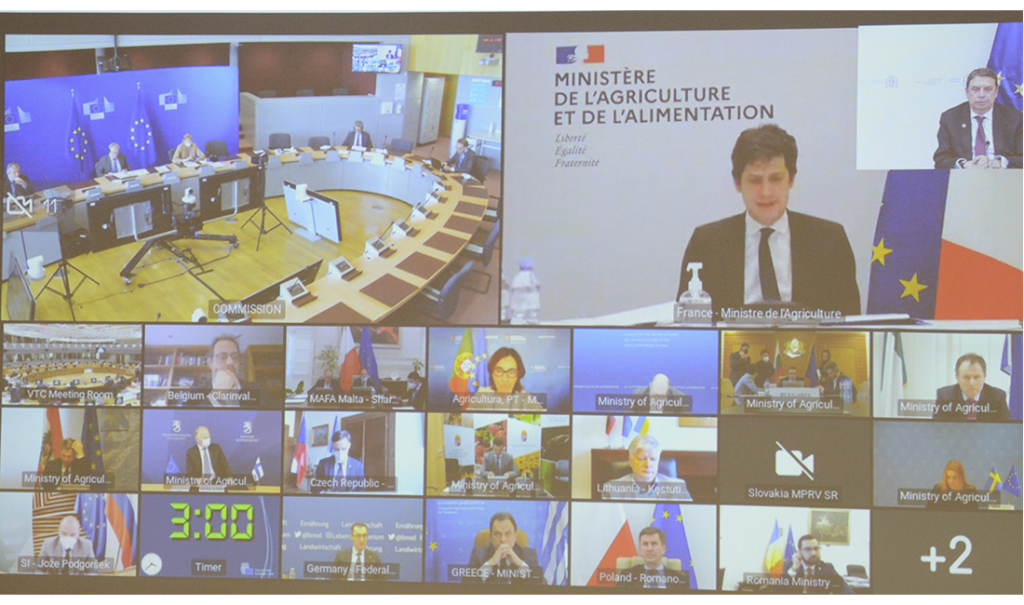Videoconferencia del Consejo Extraordinario Comisión Europea 2 marzo de 2022
