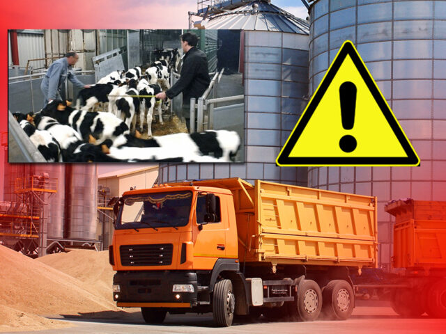 huelga transporte agrícola y terneros 14 marzo 2022