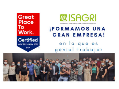 Isagri obtiene el Great Place to Work