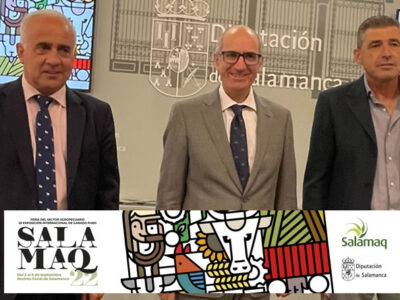 Presidente Diputación Salamanca y Diputados de Ferias y Agricultura