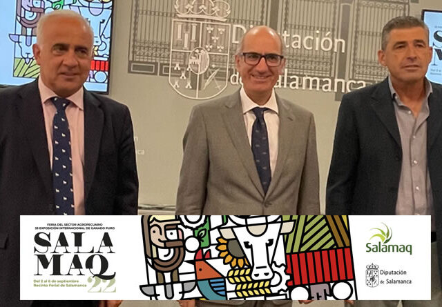 Presidente Diputación Salamanca y Diputados de Ferias y Agricultura