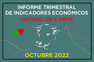 INDICADORES ECONÓMICOS TRIMESTRALES DE LA CARNE OCTUBRE 2022
