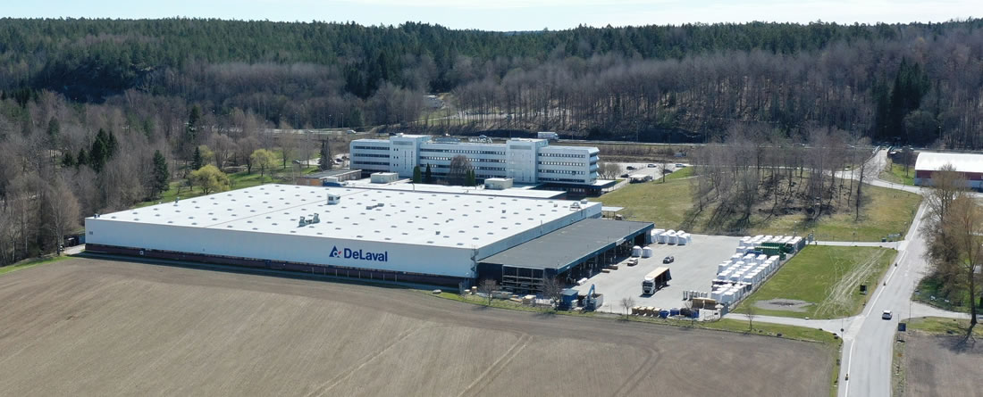 Fábrica Delaval en Suecia
