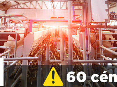 Vacas frisona en ordeño