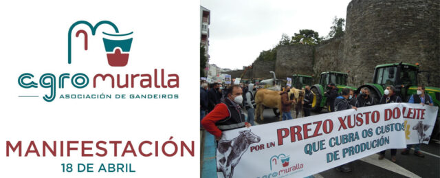 Ganaderos de Agromuralla en manifestación