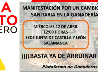 Cartel Plataforma Ganaderos Unidos