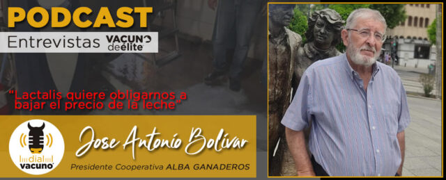 José Antonio Bolívar, presidente de la cooperativa Alba Ganaderos