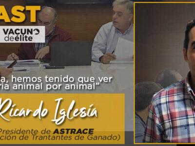 Ricardo Iglesia, presidente de ASTRACE, Trantantes de ganado