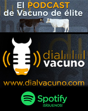 Banner PODCAST Dial Vacuno con logotipo de Spotify