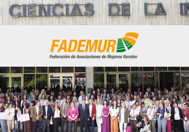 Foto de familia de la Federación de Mujeres Rurales FADEMUR