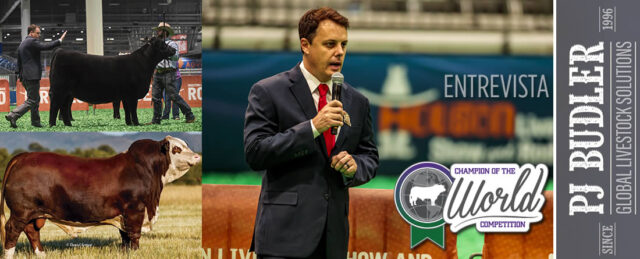 P.J. Budler juez y especialista en razas de vacuno a nivel mundial