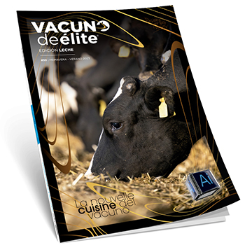 Portada revista Vacuno de élite LECHE Nº30 Nutrición Vacuno lechero