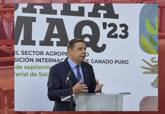 Luis Planas Ministro de Agricultura, Pesca y Alimentación