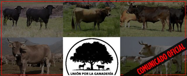 Unión por la Ganadería descontento Foro Nacional de la Ganadería Extensiva