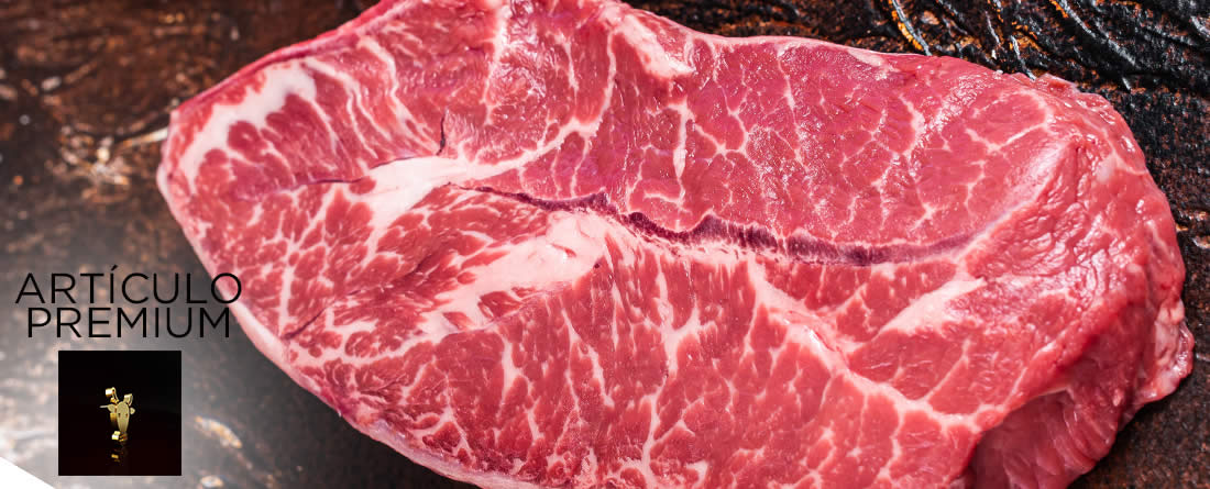 Carne y grasa de vacuno artíuclo premium Vacuno de élite