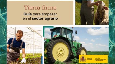 El Ministerio de Agricultura, Pesca y Alimentación publica Tierra Firme, un manual que facilita la incorporación al sector