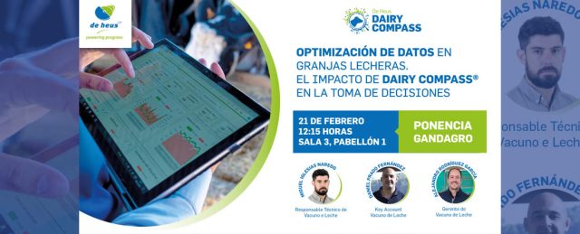 De Heus participa en GANDAGRO 2025 con una ponencia sobre Dairy Compass