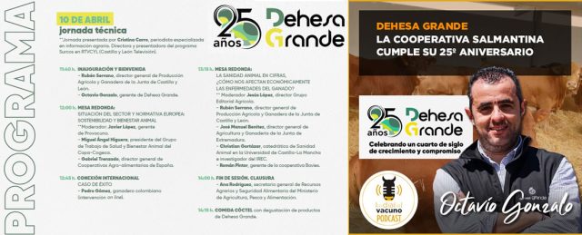DEHESA GRANDE CELEBRA SU 25 ANIVERSARIO CON DOS JORNADAS CLAVE PARA EL SECTOR GANADERO