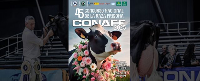 Cartel, cédula de inscripción y reglamento del Concurso Nacional de Raza Frisona CONAFE 2025