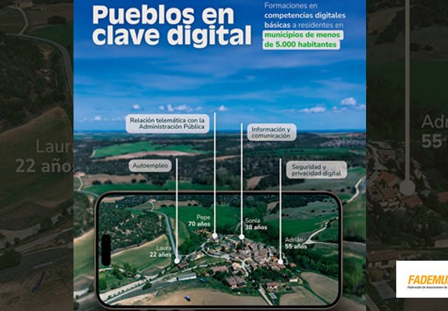 UPA y FADEMUR lanzan “Pueblos en clave digital” para mejorar las competencias tecnológicas en el medio rural