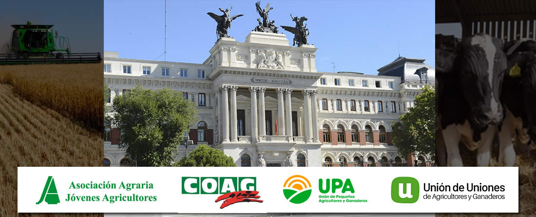 Convocadas ayudas del Ministerio de Agricultura por 4,3 millones de euros para las organizaciones profesionales agrarias más representativas