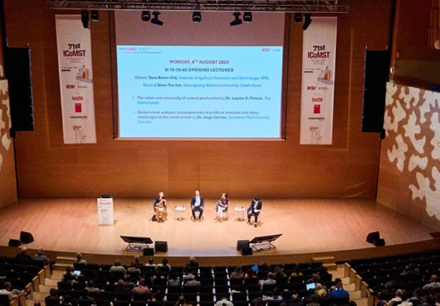 Medio millar de expertos internacionales en ciencia y tecnología de la carne se reúnen en Girona para debatir sobre el futuro del sector