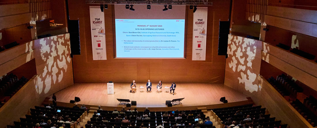 Medio millar de expertos internacionales en ciencia y tecnología de la carne se reúnen en Girona para debatir sobre el futuro del sector