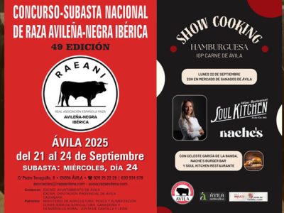 Lista la 49 Feria de la Raza Avileña – Negra Ibérica en Ávila: fechas, programa y subasta.