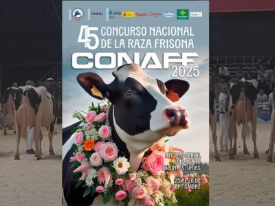 297 animales procedentes de 64 ganaderías, inscritos al 45º Concurso Nacional de la Raza Frisona CONAFE 2025