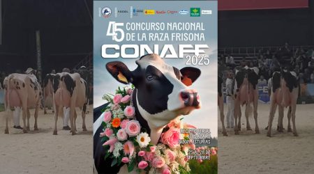 297 animales procedentes de 64 ganaderías, inscritos al 45º Concurso Nacional de la Raza Frisona CONAFE 2025