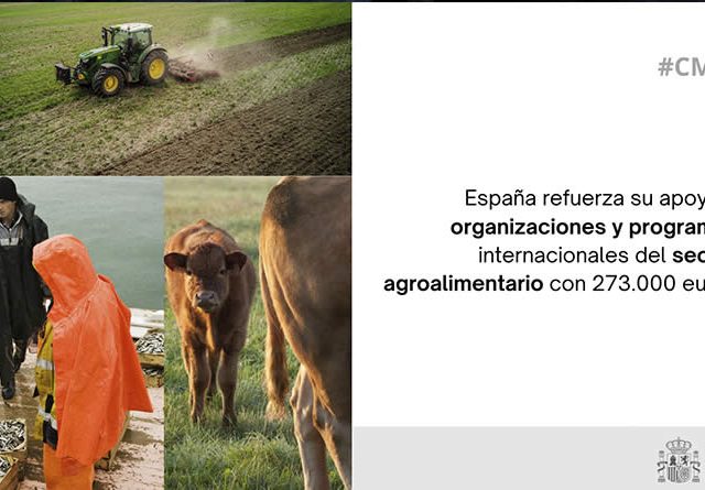 Apoyo a organizaciones y programas internacionales del sector agroalimentario