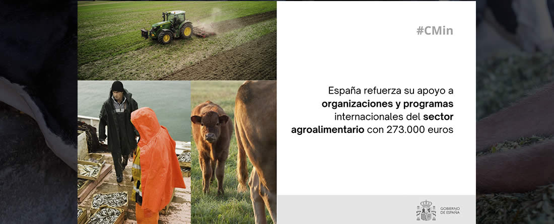 Apoyo a organizaciones y programas internacionales del sector agroalimentario