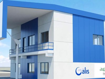 Agafac avanza en la construcción de su nueva sede en el Puerto Exterior de Punta Langosteira