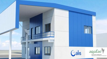 Agafac avanza en la construcción de su nueva sede en el Puerto Exterior de Punta Langosteira