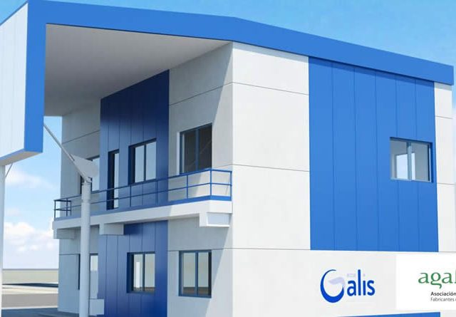 Agafac avanza en la construcción de su nueva sede en el Puerto Exterior de Punta Langosteira