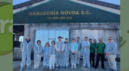 AIRA recibe una delegación de ganaderos de Irlanda interesados en el modelo cooperativo gallego