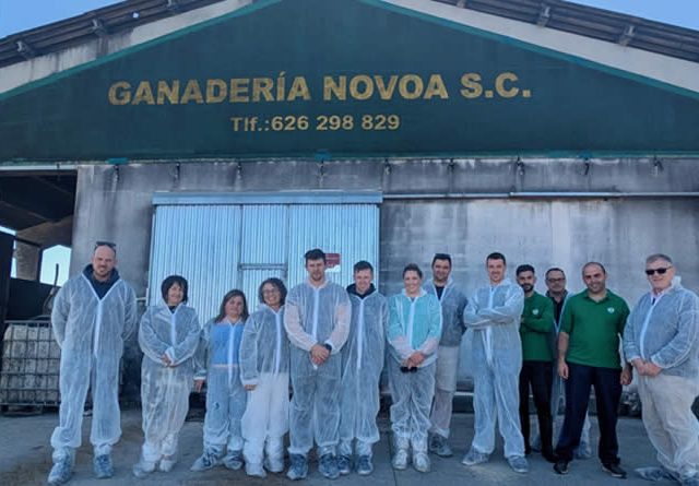 AIRA recibe una delegación de ganaderos de Irlanda interesados en el modelo cooperativo gallego