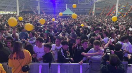 PROVACUNO conquista a los jóvenes en la Carpa Universitaria de Pamplona con su MegaPepito Fans del Vacuno