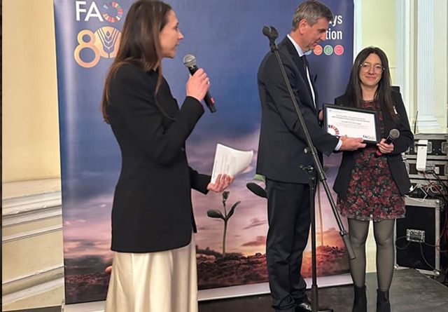 Lourdes Perona, ganadera de UPA y Fademur, galardonada por la FAO por su compromiso con la sostenibilidad rural