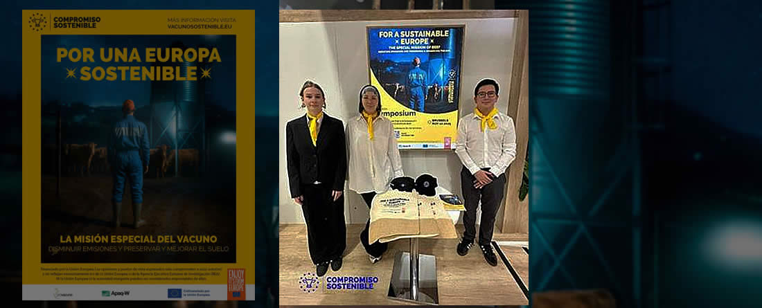 Provacuno lleva su campaña “Por una Europa sostenible, la misión especial del vacuno” a ANUGA 2025, la feria de alimentación y bebidas más importante del mundo