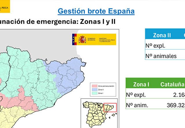 Autorizada por la Comisión Europea la ampliación del plan de vacunación de emergencia contra la dermatosis nodular contagiosa a nuevas comarcas de Cataluña y Aragón