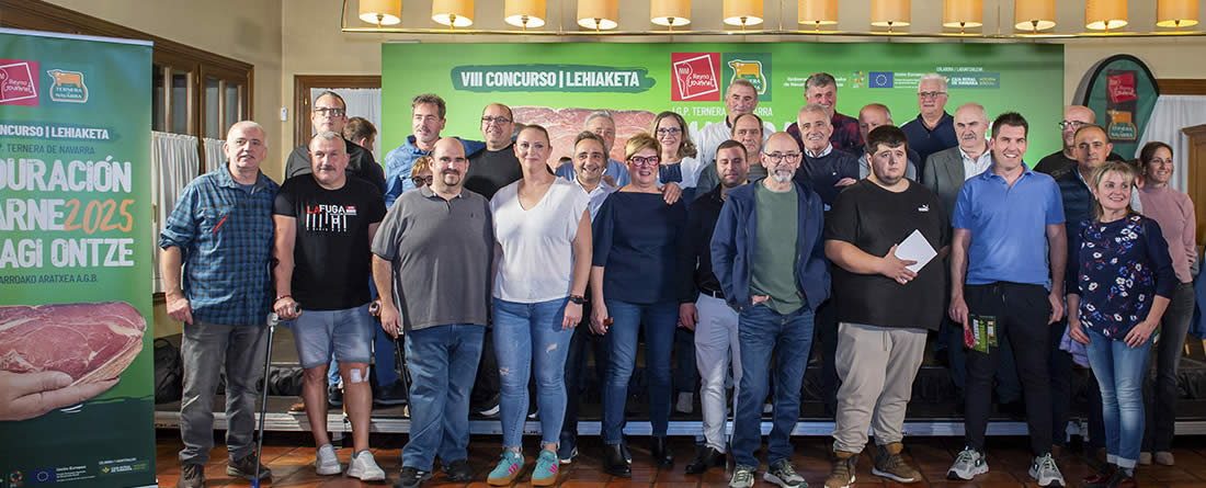 Carnicería Iparla, de Zizur Mayor, gana por segundo año consecutivo el VIII Concurso de Maduración de Carne I.G.P. Ternera de Navarra