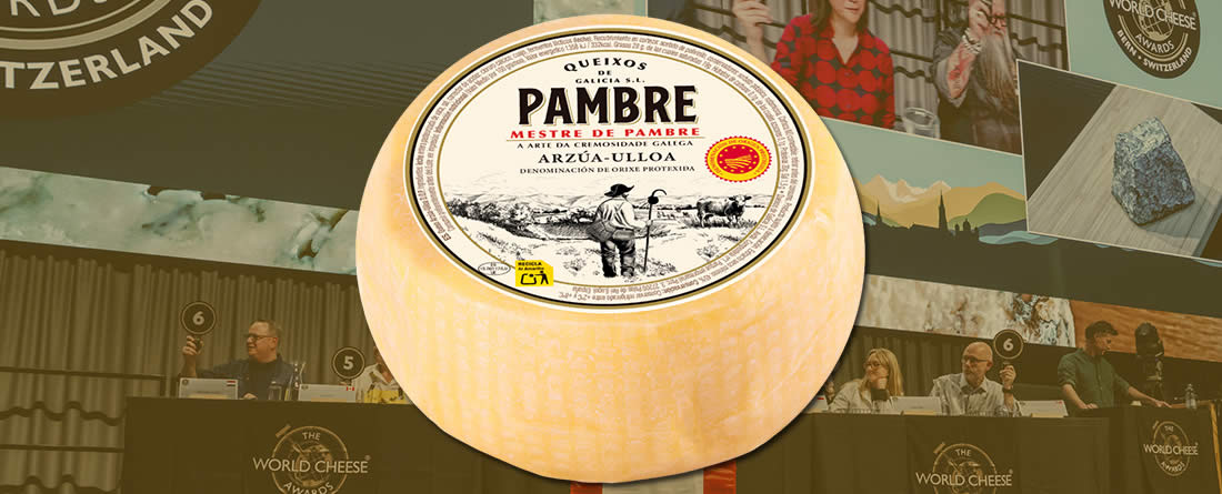 AIRA celebra un oro histórico para su queso Pambre