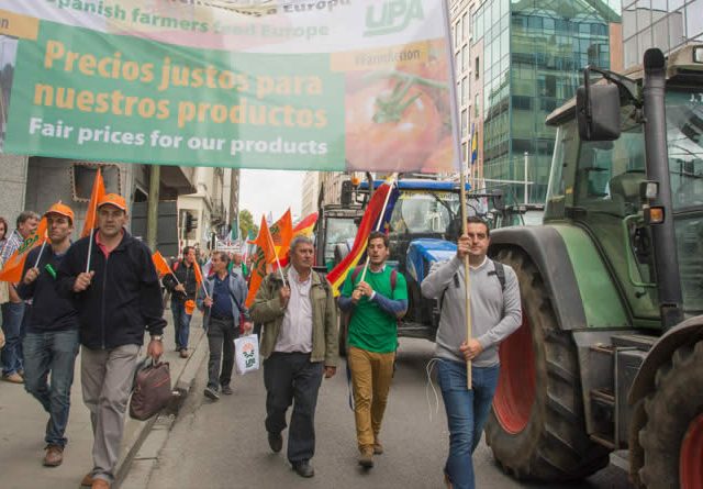El campo español llevará su descontento a Bruselas en una gran protesta europea