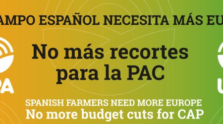 ASAJA, COAG y UPA informarán sobre la movilización histórica del campo europeo en Bruselas el 18 de diciembre