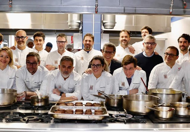 Alta cocina por una buena causa: Dieciséis chefs de renombre se suman a la comida solidaria que organiza Provacuno con el apoyo del alcalde de Madrid
