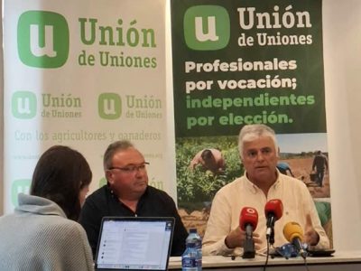 Unión de Uniones tiene previsto movilizar más de 1.500 tractores el próximo 11 de febrero en Madrid
